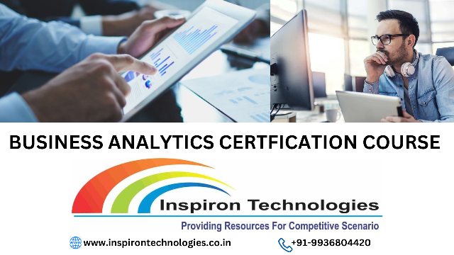 Business Analytics Certification Course